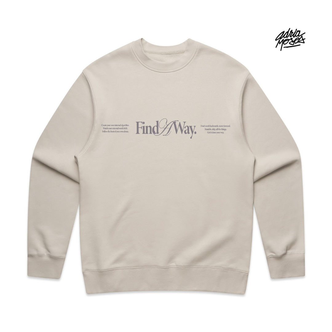 Limited Edition "All The Rules Are Fake" Relaxed Crewneck