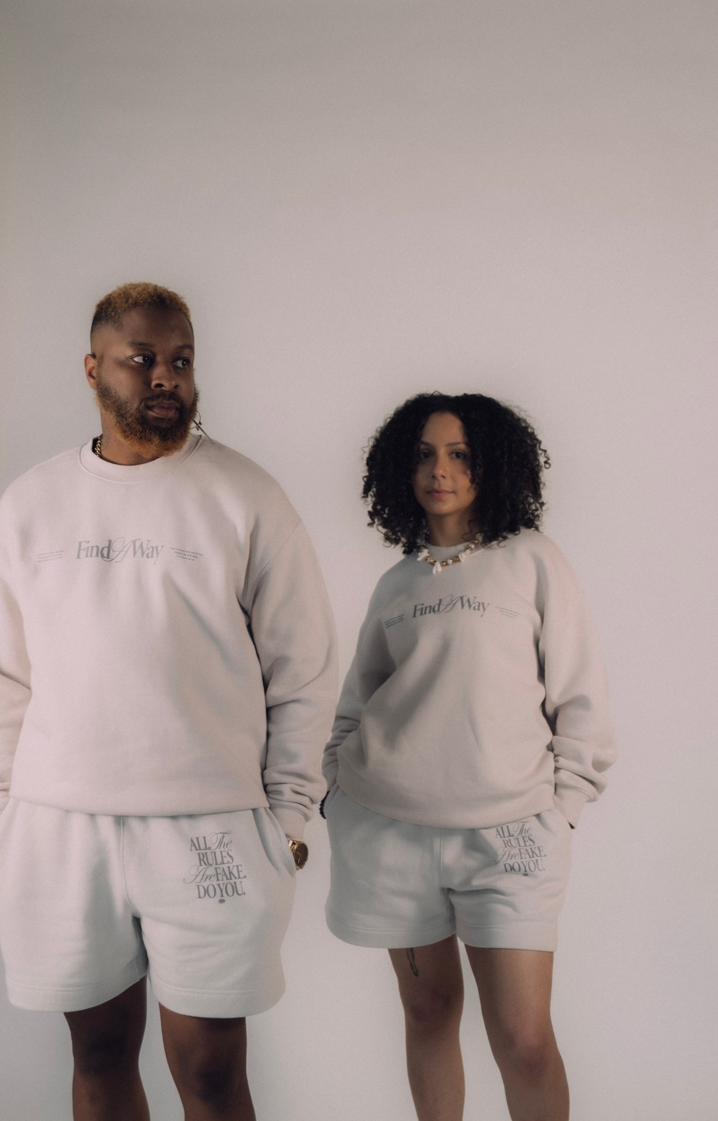 Limited Edition "All The Rules Are Fake" Relaxed Crewneck